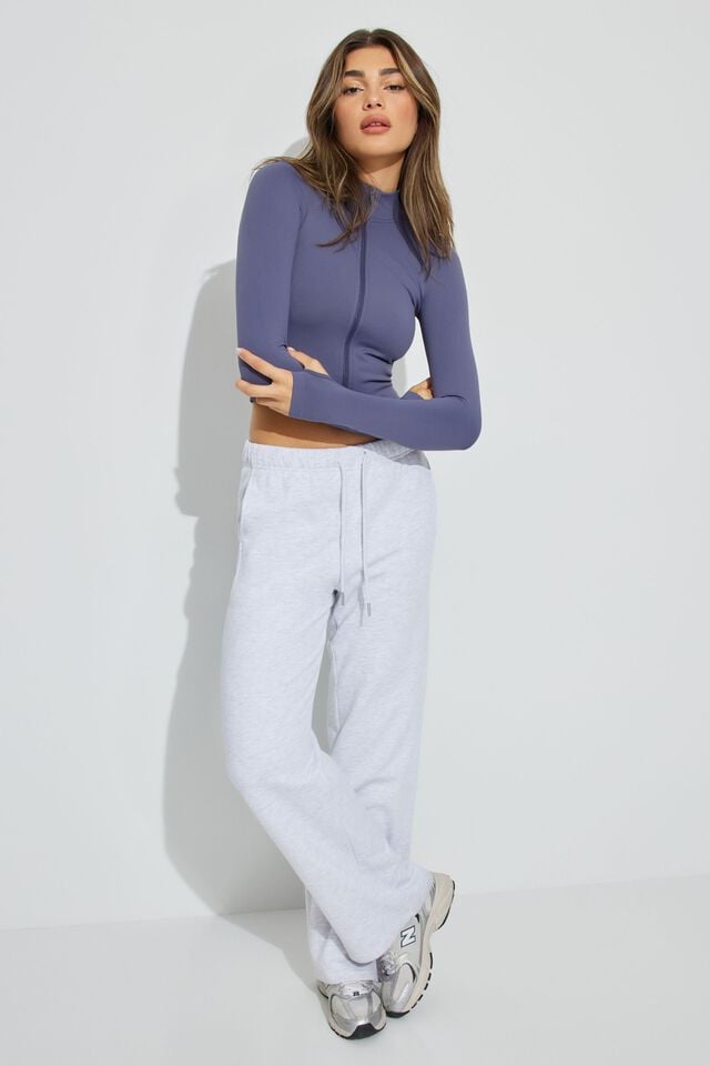 Indigo Women Garage Sydney Seamless Zip Long Sleeve | A-3162978