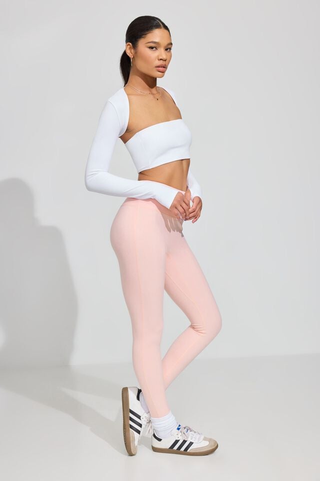 Pink Women Garage Clean Leggings | A-3986475