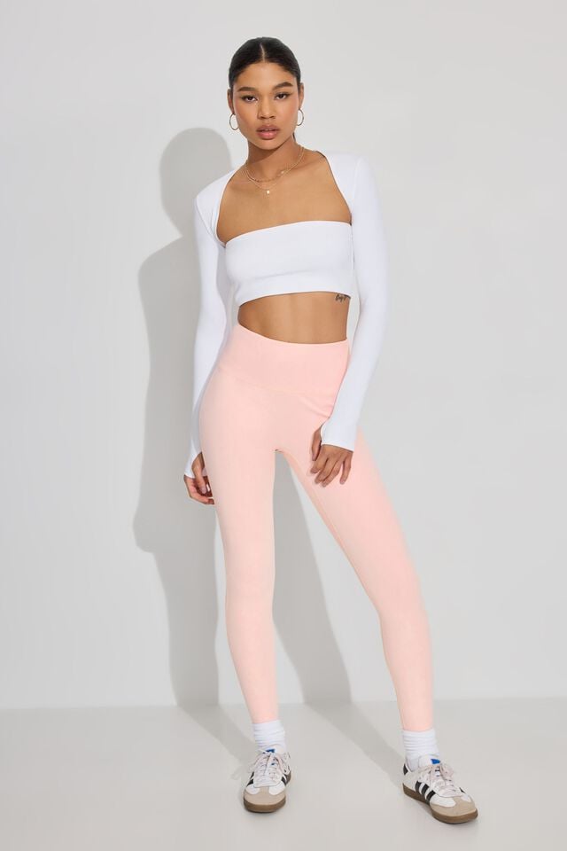 Pink Women Garage Clean Leggings | A-3986475