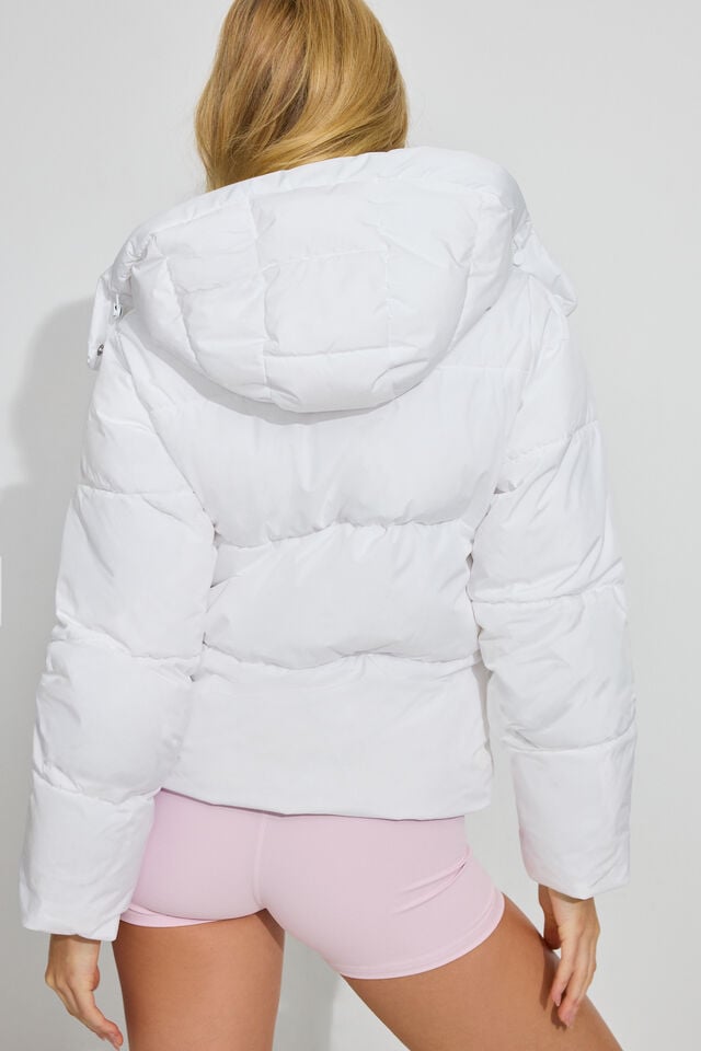 White Women Garage Perfect Down Jackets | A-6587021