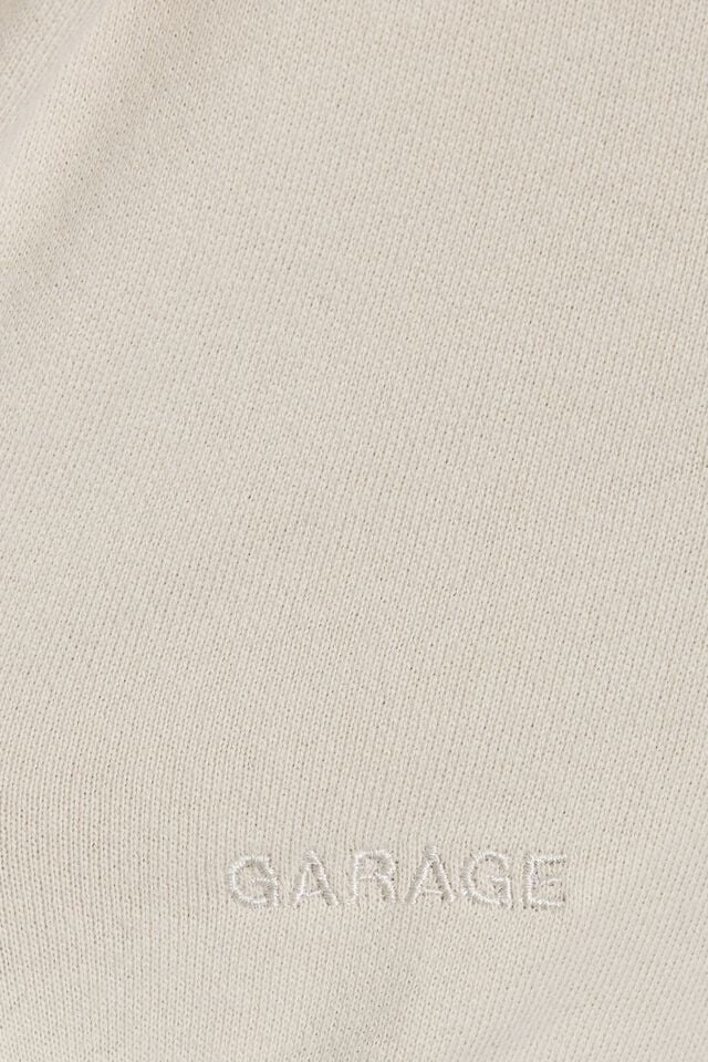 White Women Garage Softterry Off Shoulder Sweatshirts | A-7541983